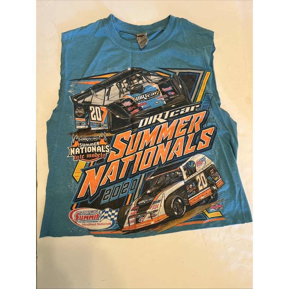 2020 Dirtcar Racing Summer Nationals Late Models Tour Cut-Off Mens Size Small